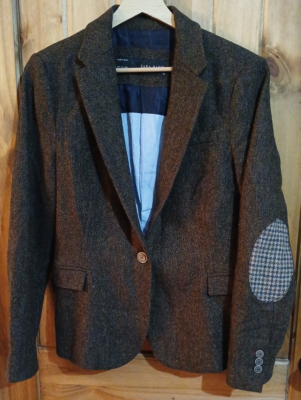 Zara Basics Wool Blazer - Large